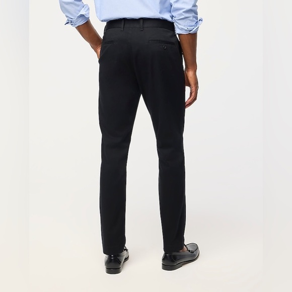 J. Crew Factory Athletic slim fit khaki pant AZ844 Black 40/34 - Picture 2 of 5